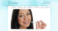 Desktop Screenshot of ortodoncialdia.com